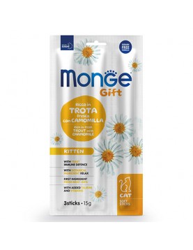 Monge Cat Soft Sticks Kitten, 3x15г