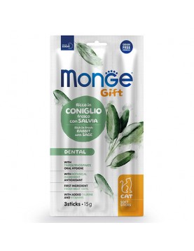 Monge Cat Soft Sticks Dental, 3x15г