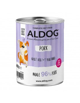 Aldog Adult Single Protein Pork - консерва 400г 