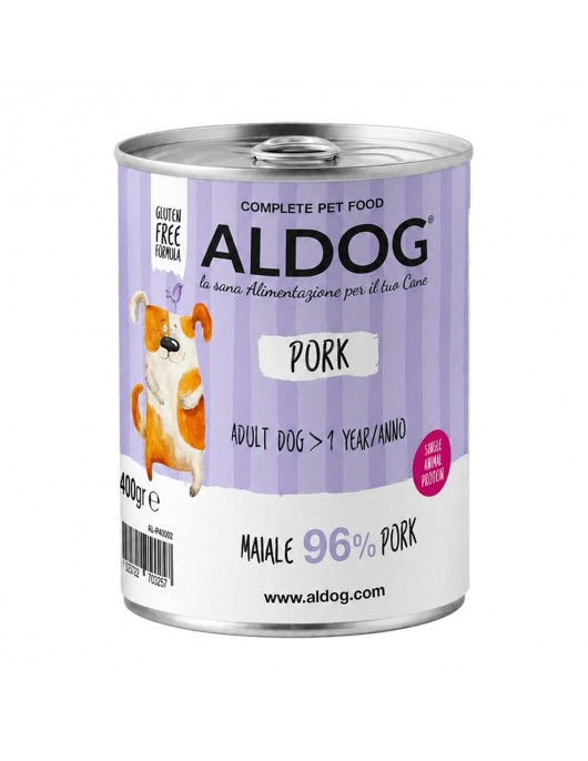 Aldog Adult Single Protein Artica - консерва 400г Aldog Adult Single Protein Artica - консерва 400г - Консервирани храни