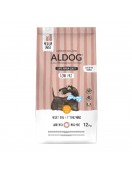 Aldog Low Fat Medium/Large - нискокалорична, суперпремиум формула за кучета с намалени енергийни нужди - Сухи храни