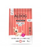 Aldog Puppy/Junuor Arctica Medium/Large - безглутенова, суперпремиум формула за подрастващи кученца. Сьомга и ориз. - Сухи храни