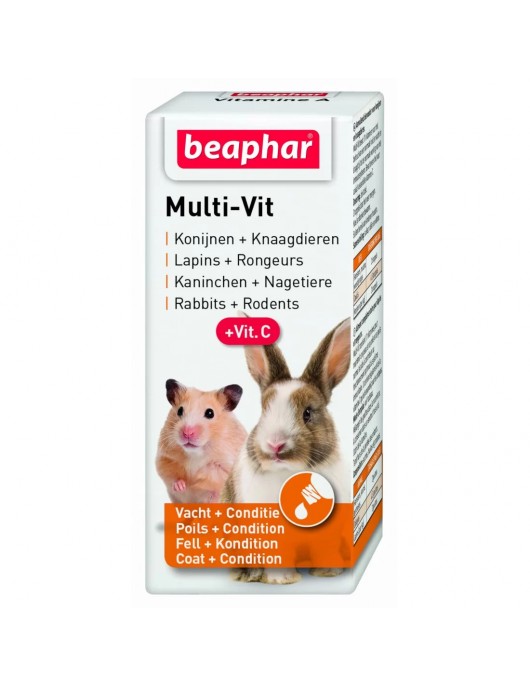 Beaphar Multi Vit - мултивитамини за гризачи - Витамини и добавки