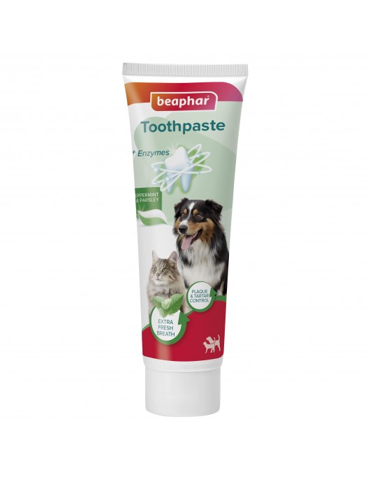 Beaphar Toothpaste, 100мл Дентална грижа Шaмпоан Beaphar с Алое Вера за черна козина, 250мл Шампоани и балсами