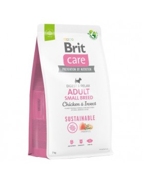 Brit Care Dog Sustainable Adult Small Breed – Chicken & Insects