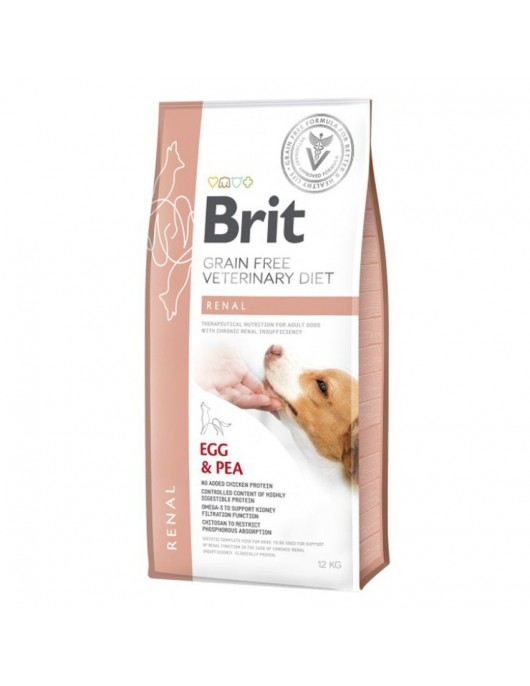 Brit Grain Free Veterinary Diets Dog Renal - Грижа за бъбреците и уринарния тракт