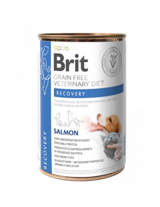Brit Grain Free Veterinary Diets Cat Recovery - пауч 85г - ВЕТЕРИНАРНИ ДИЕТИ