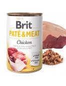 Brit Pate & Meat Chicken 400г Консервирани храни Brit Pate & Meat Chicken 400г - Консервирани храни