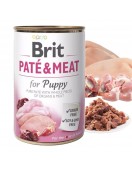 Brit Pate & Meat Puppy Chicken & Turkey 400г - Консервирани храни