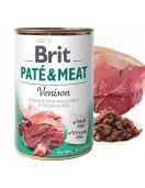 Brit Pate & Meat Venision 400г - Консервирани храни