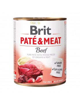 Brit Pate & Meat Beef 800г 