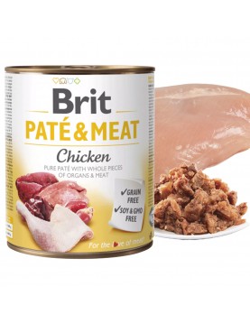 Brit Pate & Meat Chicken 800г 