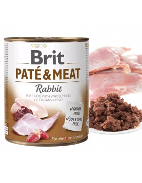 Brit Pate & Meat Rabbit 800г