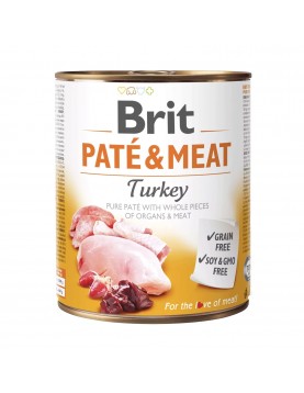 Brit Pate & Meat Turkey 800г 