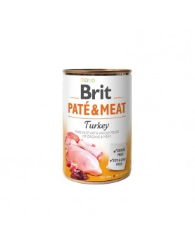 Brit Pate & Meat Turkey 400г 