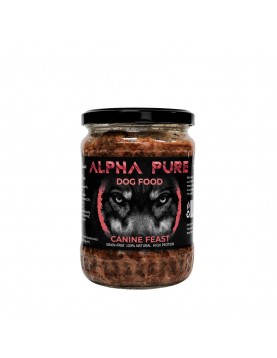 Alpha Pure Буркани с говеждо и зеленчуци 8х500г