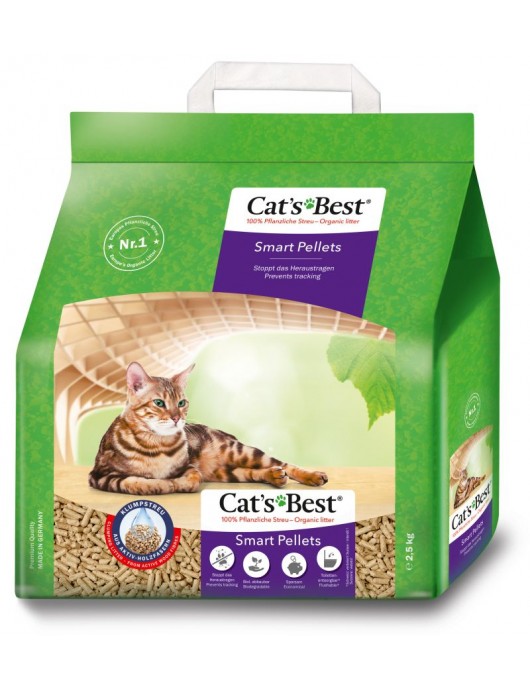 Cat’s Best Smart Pellets - котешка тоалетна, 5л - Пълнеж за котешки тоалетни