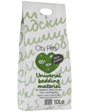 CityPets Silver - универсална постелка със сребърни йони, 10л
