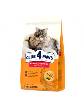 Club 4 Paws Cat Adult Hairball