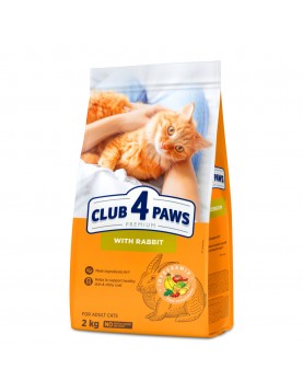 Club 4 Paws Cat Adult Rabbit 