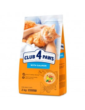Club 4 Paws CAT Adult Salmon 