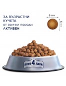 Club 4 Paws Dog All Breed Adult Active - Сухи храни