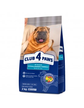 Club 4 Paws Dog All Breed Adult Lamb and Rice 