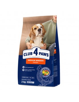 Club 4 Paws Dog Medium Adult Chicken