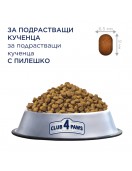 Club 4 Paws DOG Mini and Small Puppy Chicken - Сухи храни