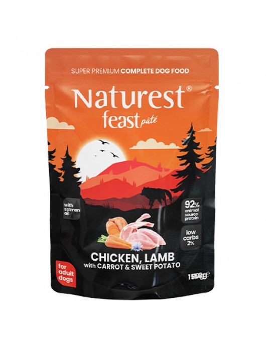 Пауч NATUREST feast pate 150гр Пауч NATUREST feast pate 150гр - Консервирани храни