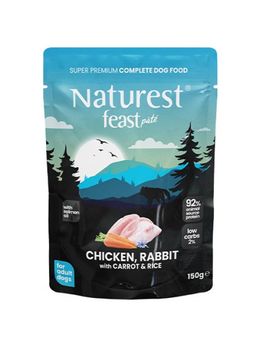 Пауч NATUREST feast pate 150гр - Консервирани храни
