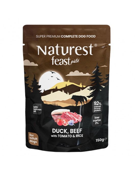 Пауч NATUREST feast pate 150гр - Консервирани храни