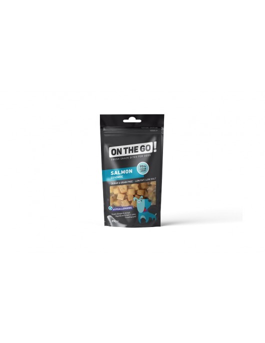 Лакомство за куче ON THE GO Salmon Bites 25 гр. - Лакомства за кучета