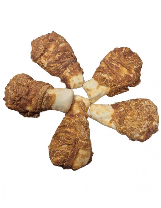 Puffy Chicken Drumstick M 12см / 12 брoя в опаковка - Лакомства за кучета