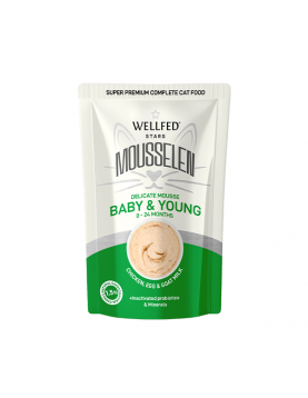 Мус Wellfed Cat Baby&Young , 40гр