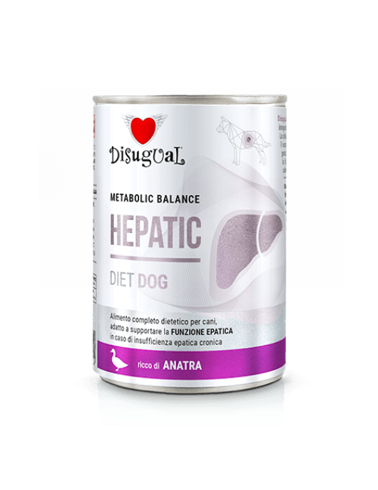 Disugual Metabolic Balance DOG HEPATIC Duck - 400г - ВЕТЕРИНАРНИ ДИЕТИ