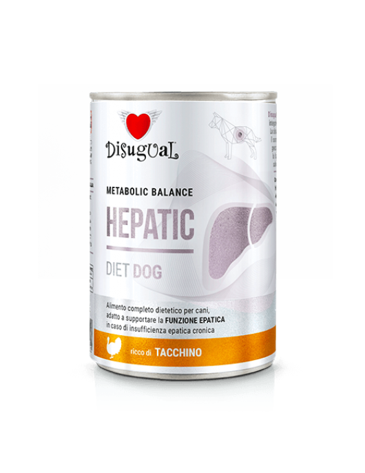 Disugual Metabolic Balance DOG HEPATIC Duck - 400г - ВЕТЕРИНАРНИ ДИЕТИ