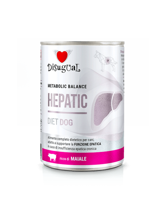 Disugual Metabolic Balance DOG HEPATIC Duck - 400г - ВЕТЕРИНАРНИ ДИЕТИ