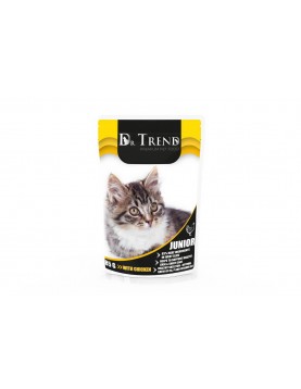 Пауч Dr. Trend Kitten Chicken - 85г