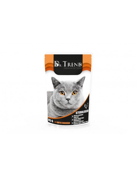 Пауч Dr. Trend Adult Duck - 85g - Консервирани храни
