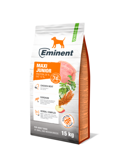 Eminent Premium Gluten Free Maxi Junior - Сухи храни