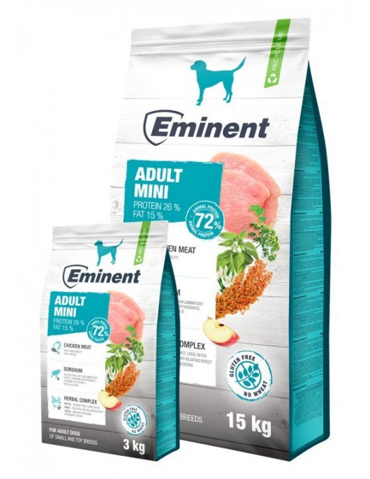 Eminent Premium Gluten Free Adult Mini - Сухи храни