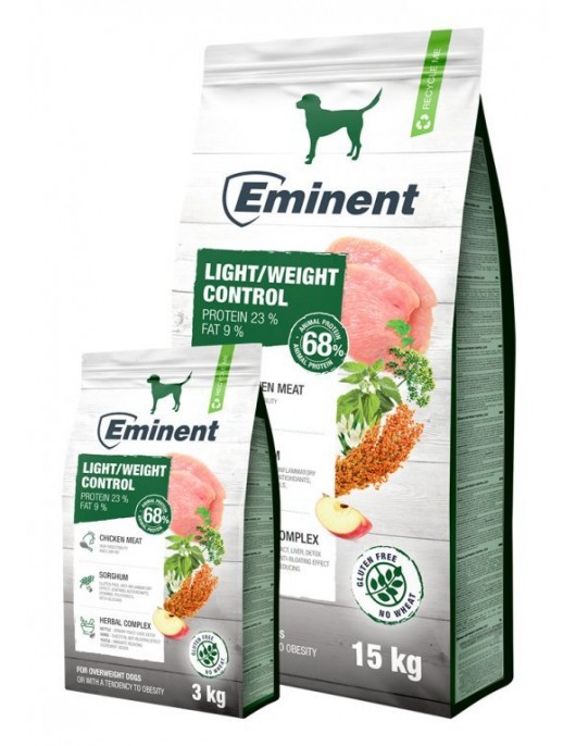 Eminent Premium Gluten Free Light/Weight Control - Сухи храни