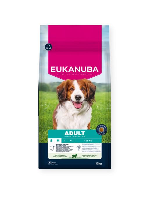 Eukanuba Dog Adult Small/Medium Lamb & Rice - Сухи храни