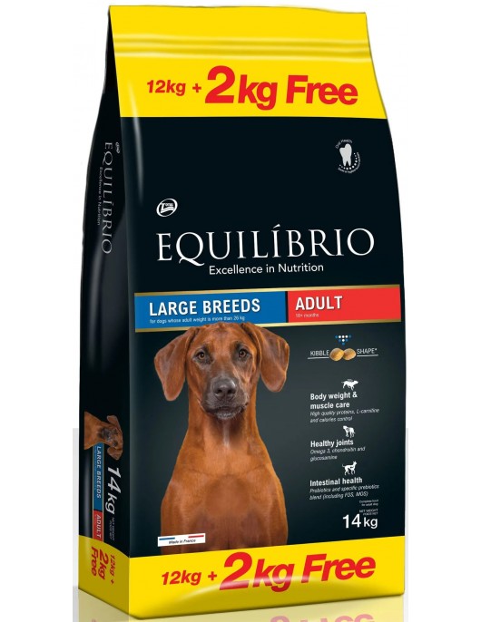 Equilibrio Adult Large Breed - Сухи храни