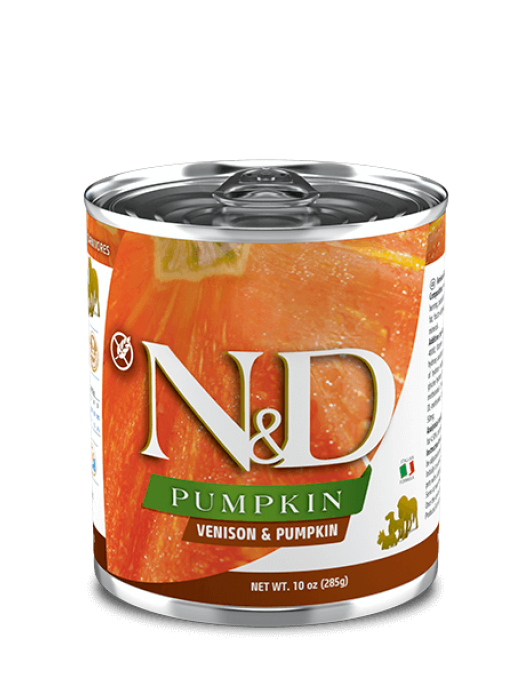 N&D Dog Venison & Pumpkin 285г Консервирани храни N&D Dog Venison & Pumpkin - консерва 285г - Консервирани храни
