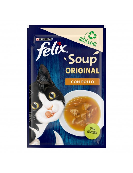 FELIX Soup Риба 6x48г - Лакомства