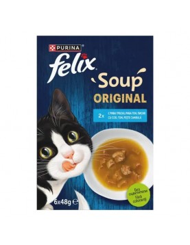 FELIX Soup Риба 6x48г