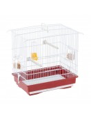 Клетка за птици GIUSY WHITE, 39x26x37см - Клетки