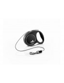 Flexi Black Design XS -3 метра, въже - Поводи, нашийници, нагръдници